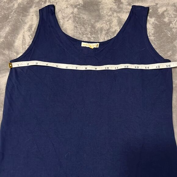 Zen-Knits Navy Tank Top - Picture 3 of 5